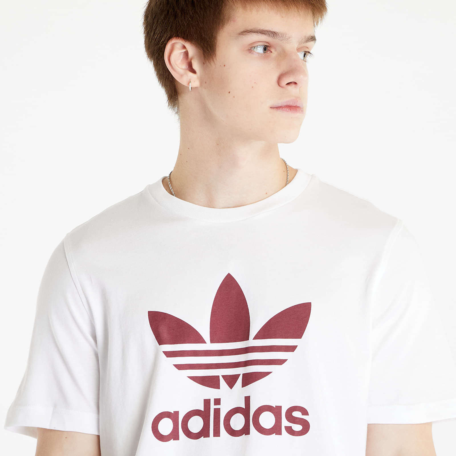   Μπλούζες adidas Originals Trefoil T-Shirt White/ Shared