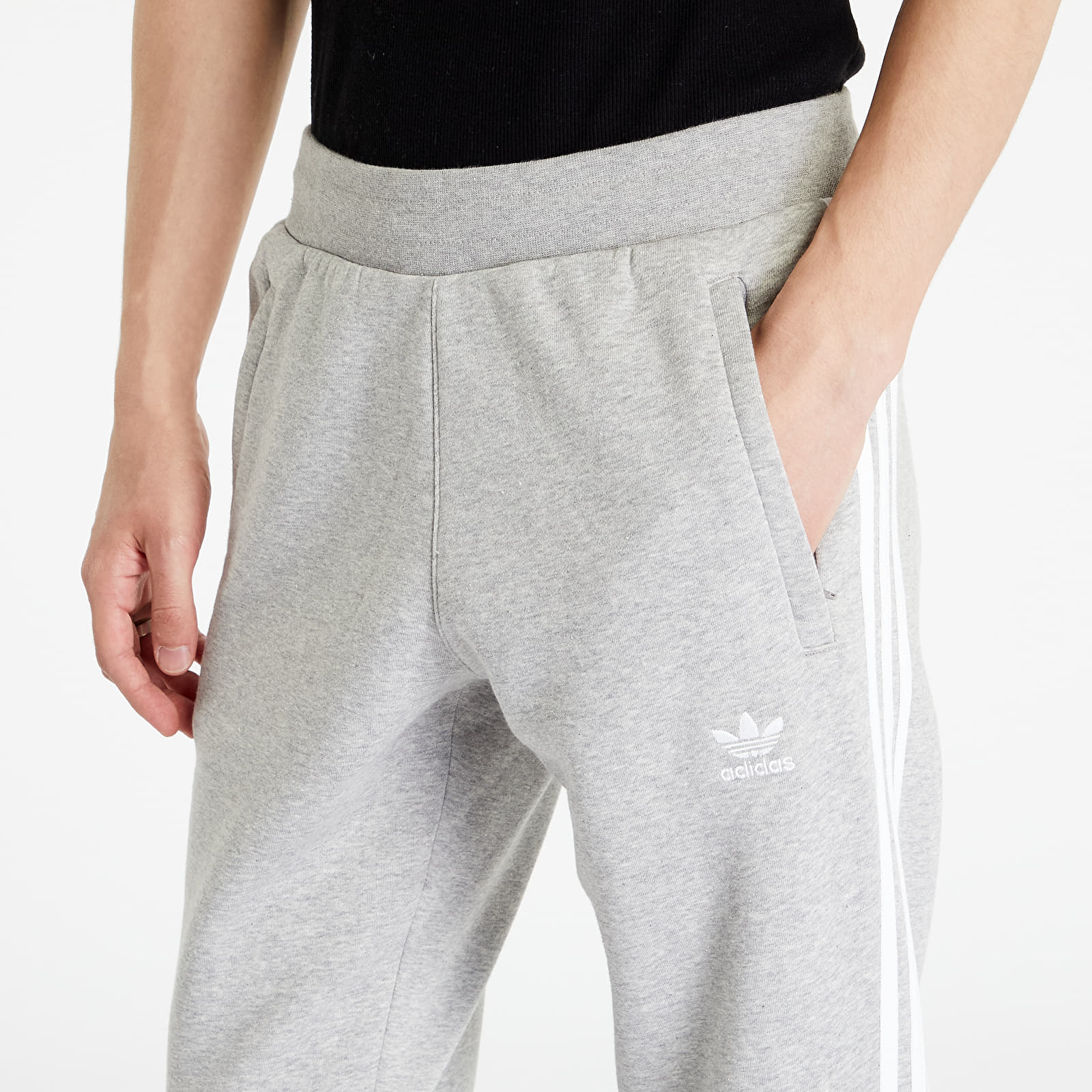 Jogginghosen adidas Originals 3-Stripes Pant Medium Grey Heather | Queens