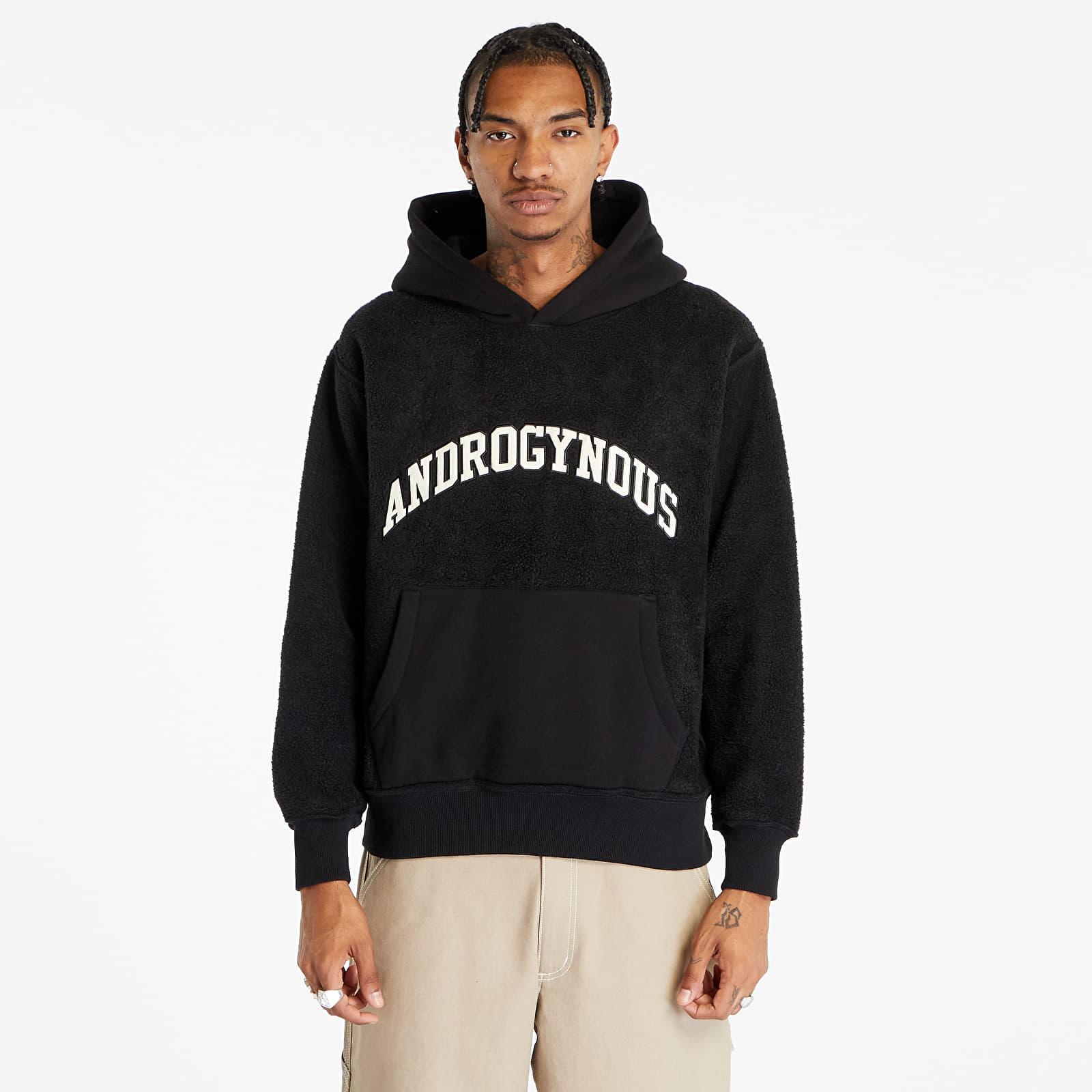 Sweatshirts PLEASURES Androgynous Hoodie Black