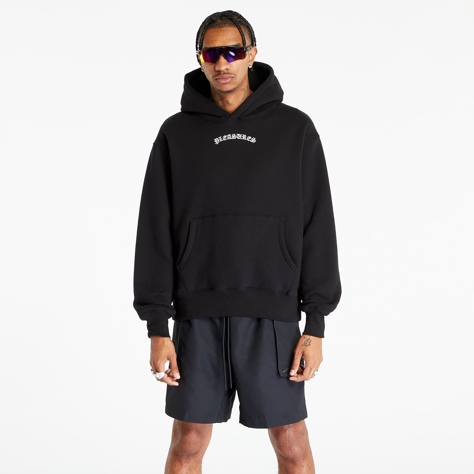 Hanorace PLEASURES Neural Hoodie Black