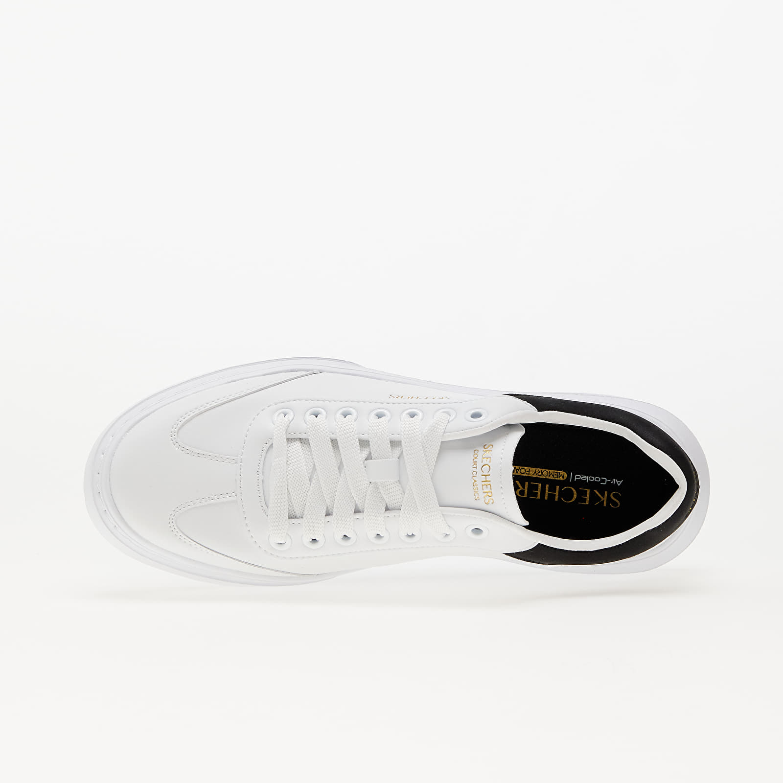 Sneakers og sko til kvinder Skechers Cordova Classic White/ Black