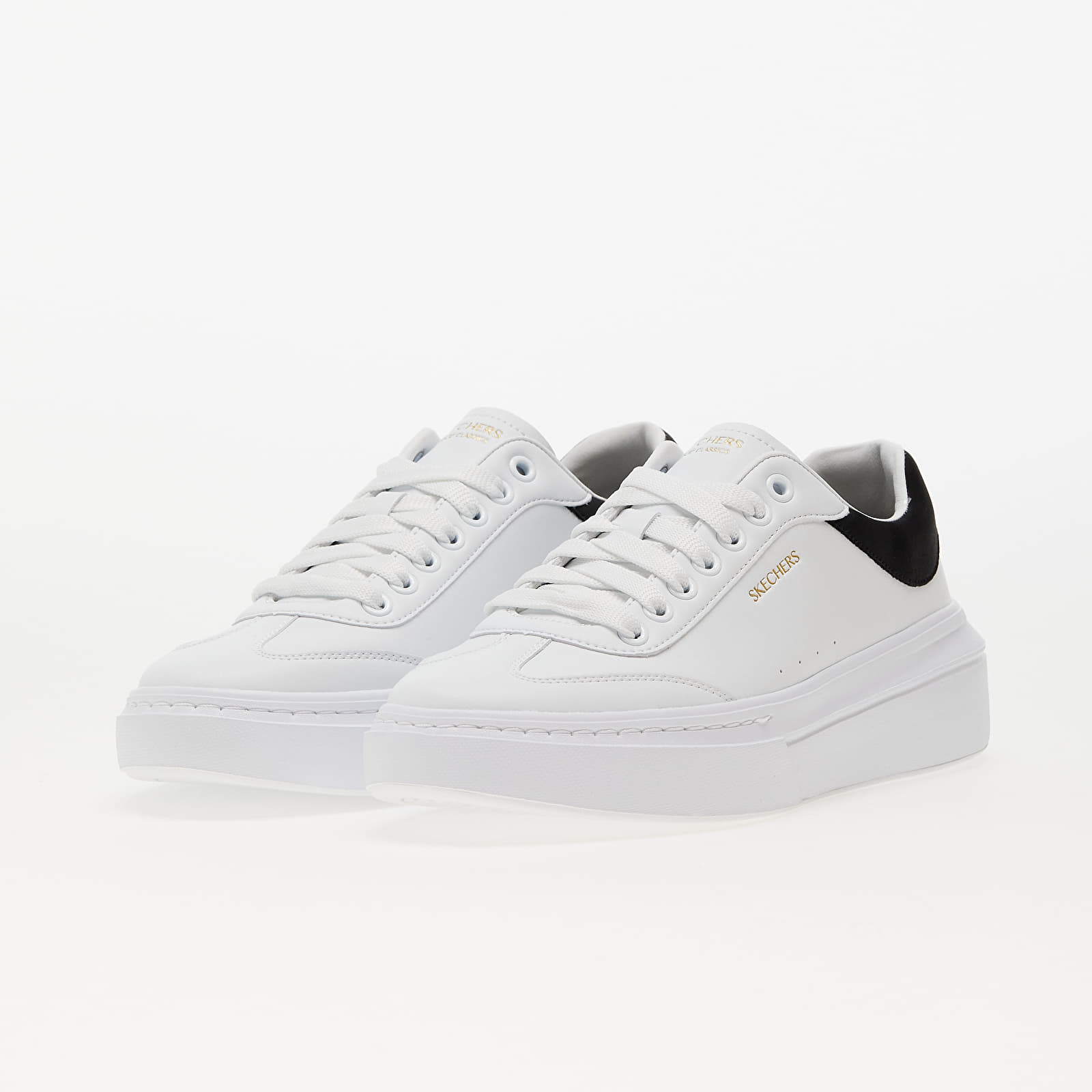 Sneakers og sko til kvinder Skechers Cordova Classic White/ Black
