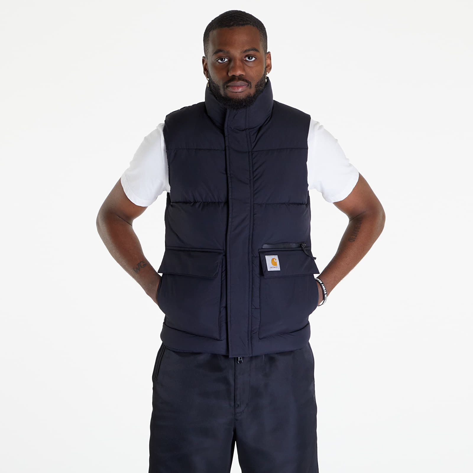 Vests Carhartt WIP Milton Vest Black
