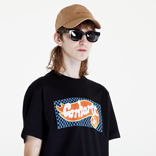 ★2023SS新作★CARHARTT★S/S JOYRIDE T-SHIRT Koszulki Carhartt WIP S/S Joyride T-Shirt Black | Queens