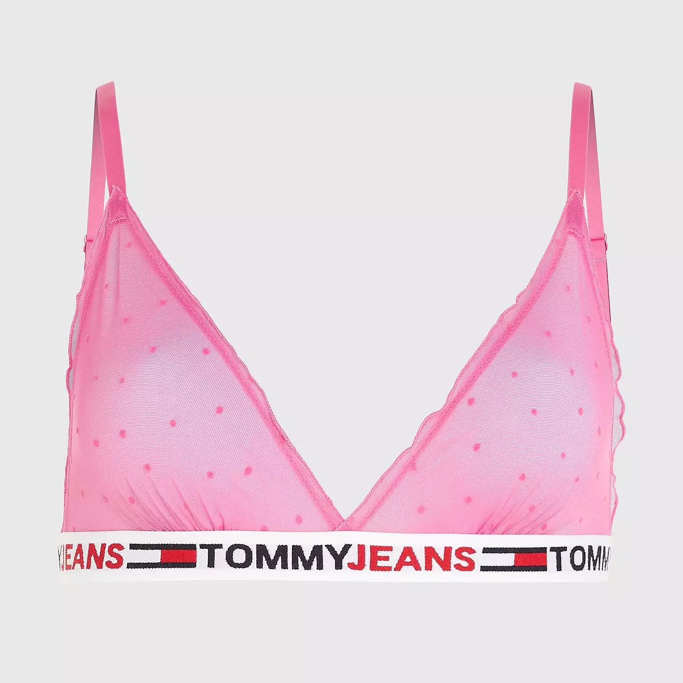 BHs TOMMY JEANS Unlined Triangle Pink Armour