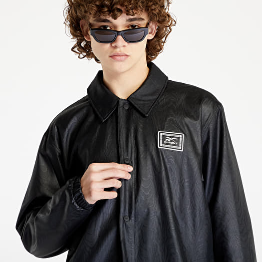 Reebok leather jacket hotsell