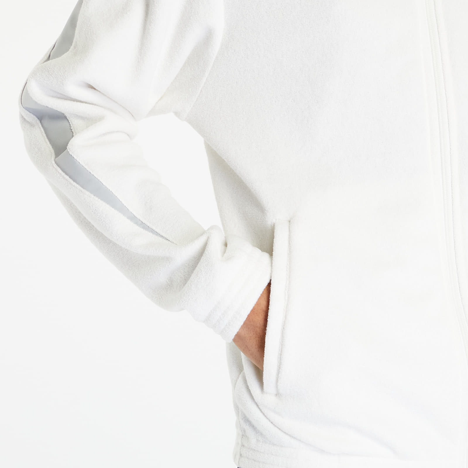 Bundy Reebok Basketball Court Top Track Jacket Chalk