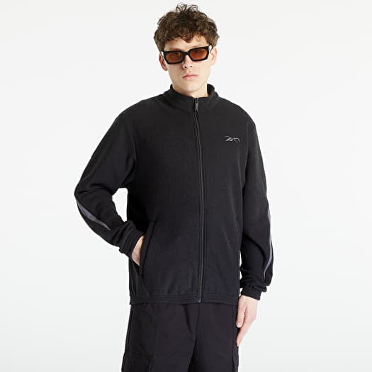 Sweatshirt Reebok Basketball Court Top Track Jacket Black
