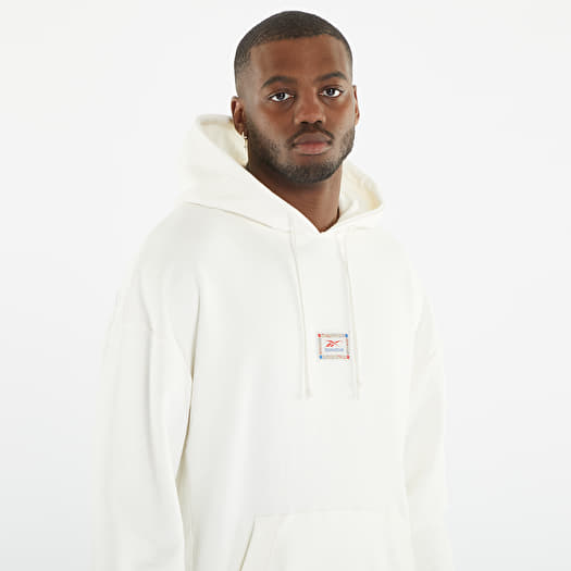 Hoodies and sweatshirts Reebok Basketball Relaxed Heavyweight Fleece Hoodie Chalk Queens