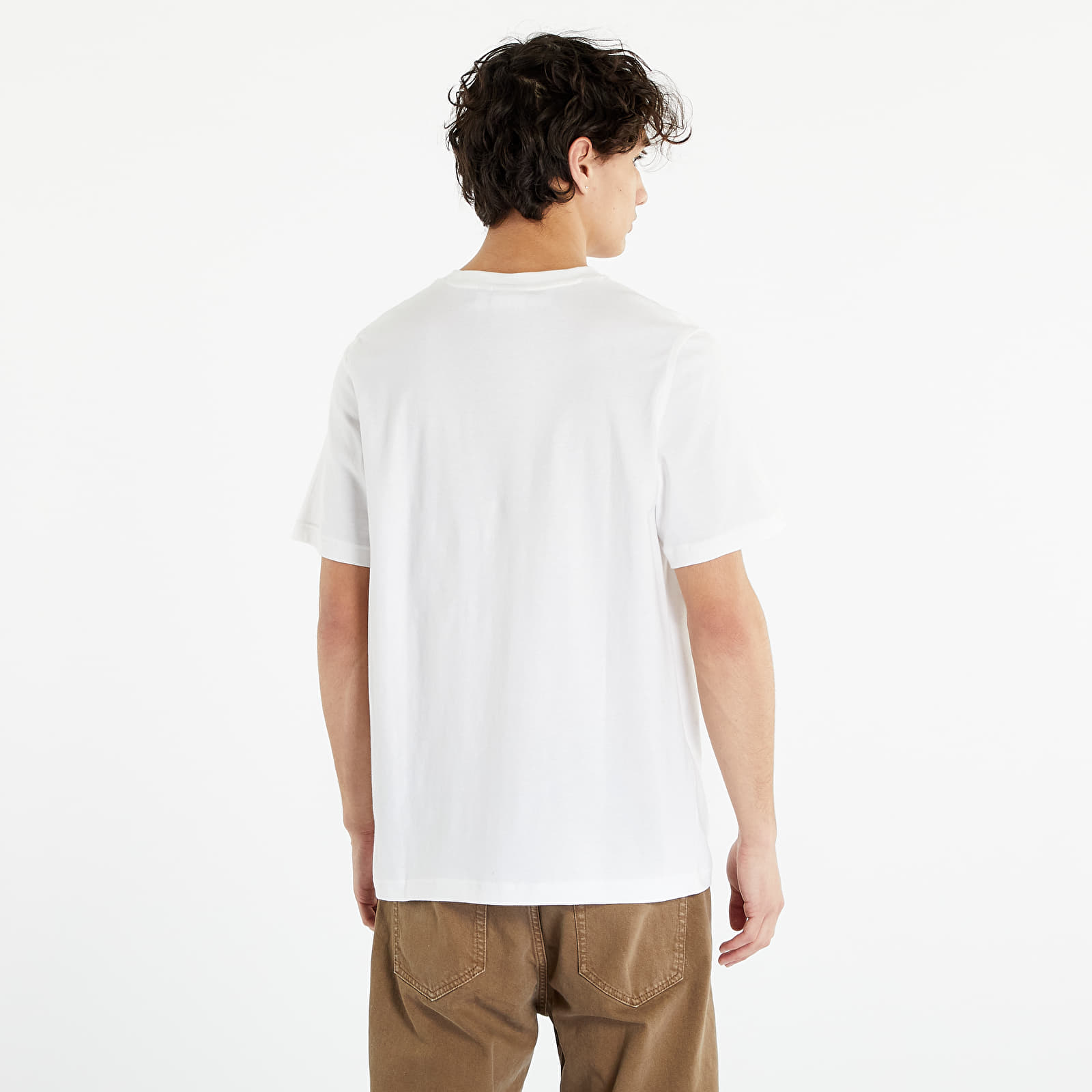 Trička adidas Originals Trefoil T-Shirt White/ Semi Lucid Blue