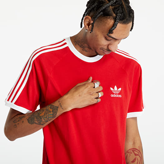 Queens Tee Better 3-Stripes Originals Scarlet adidas | T-shirts