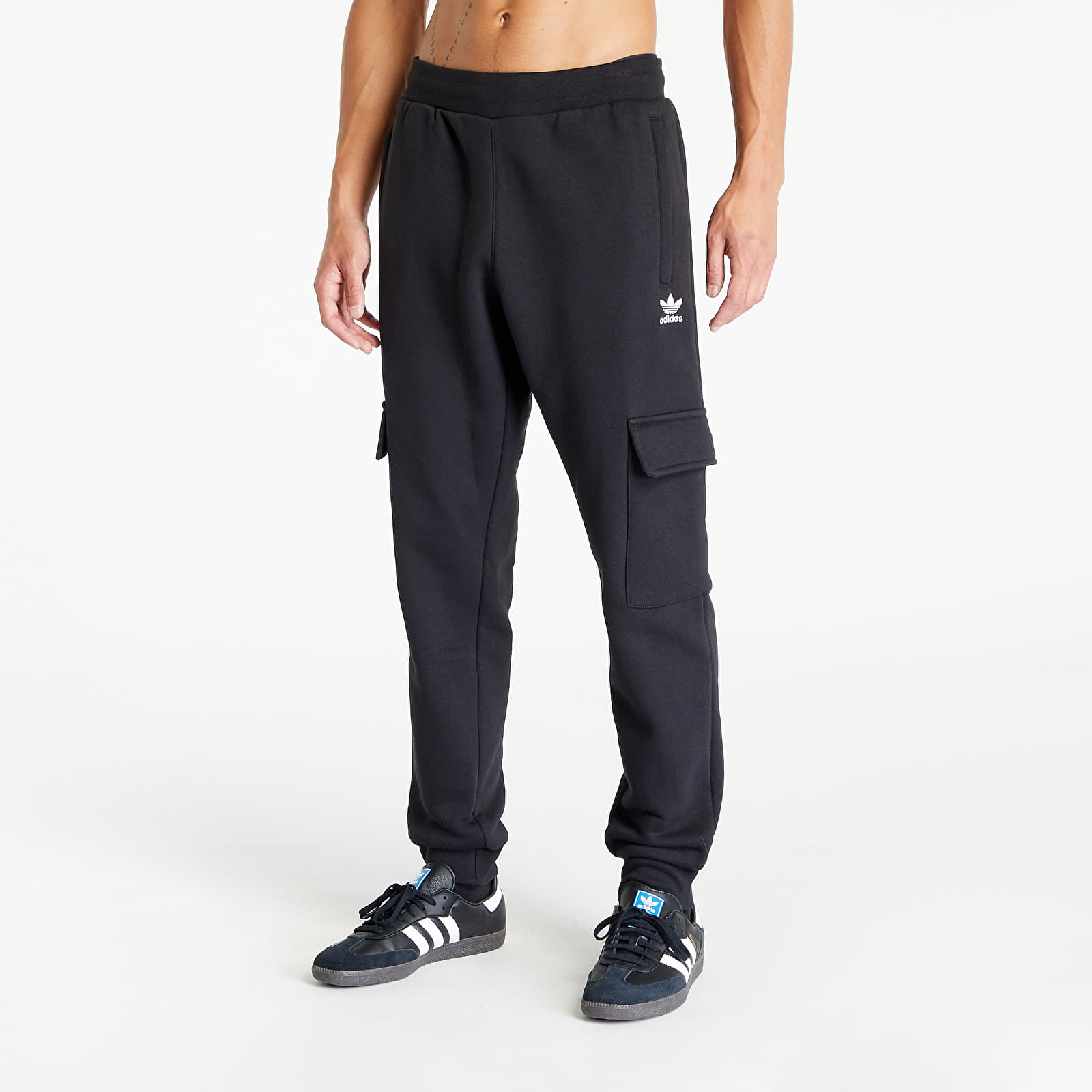 Cargo pants adidas Originals Trefoil Essentials Cargo Pants Black