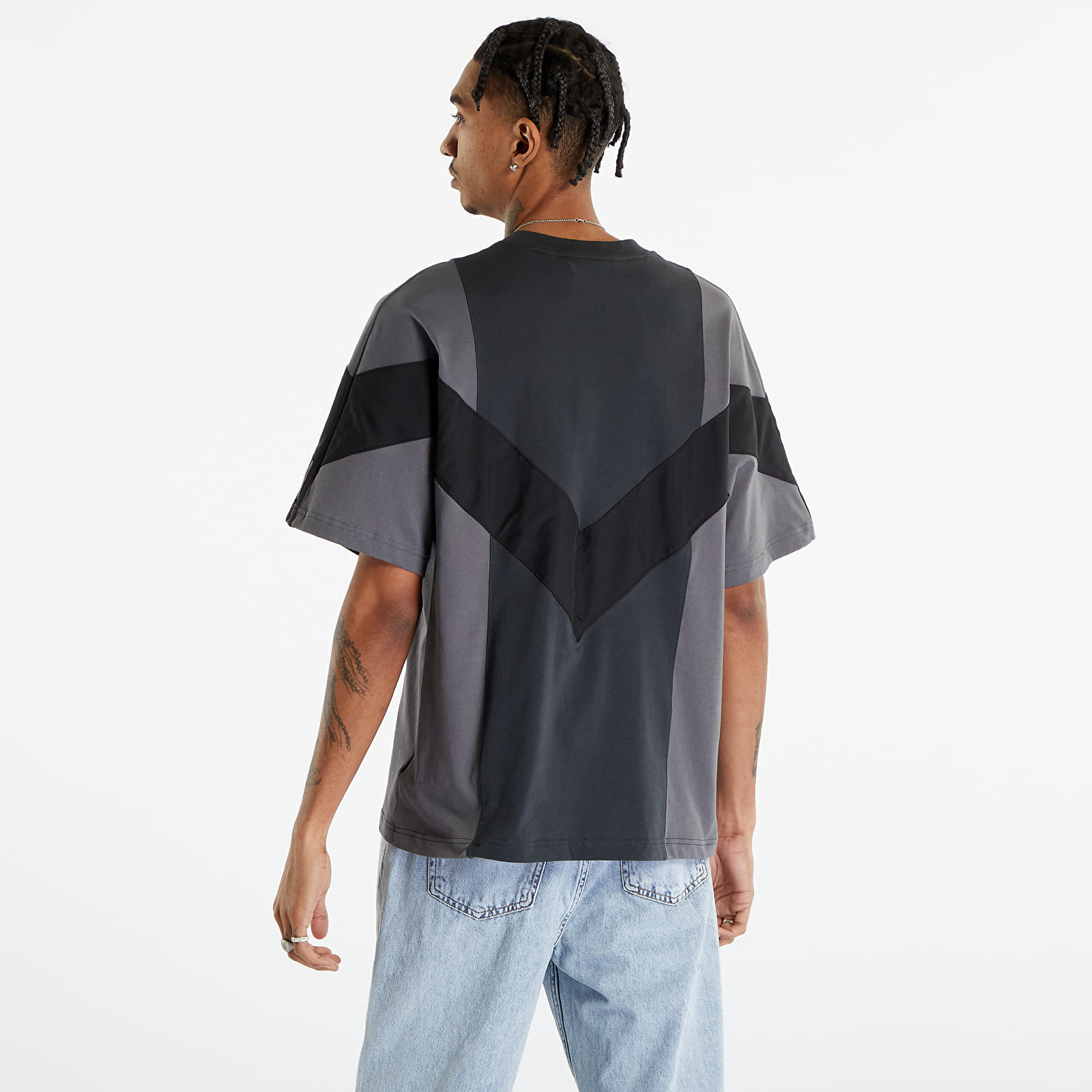 Magliette adidas Originals Rekive Tee Carbon Grey Five Queens