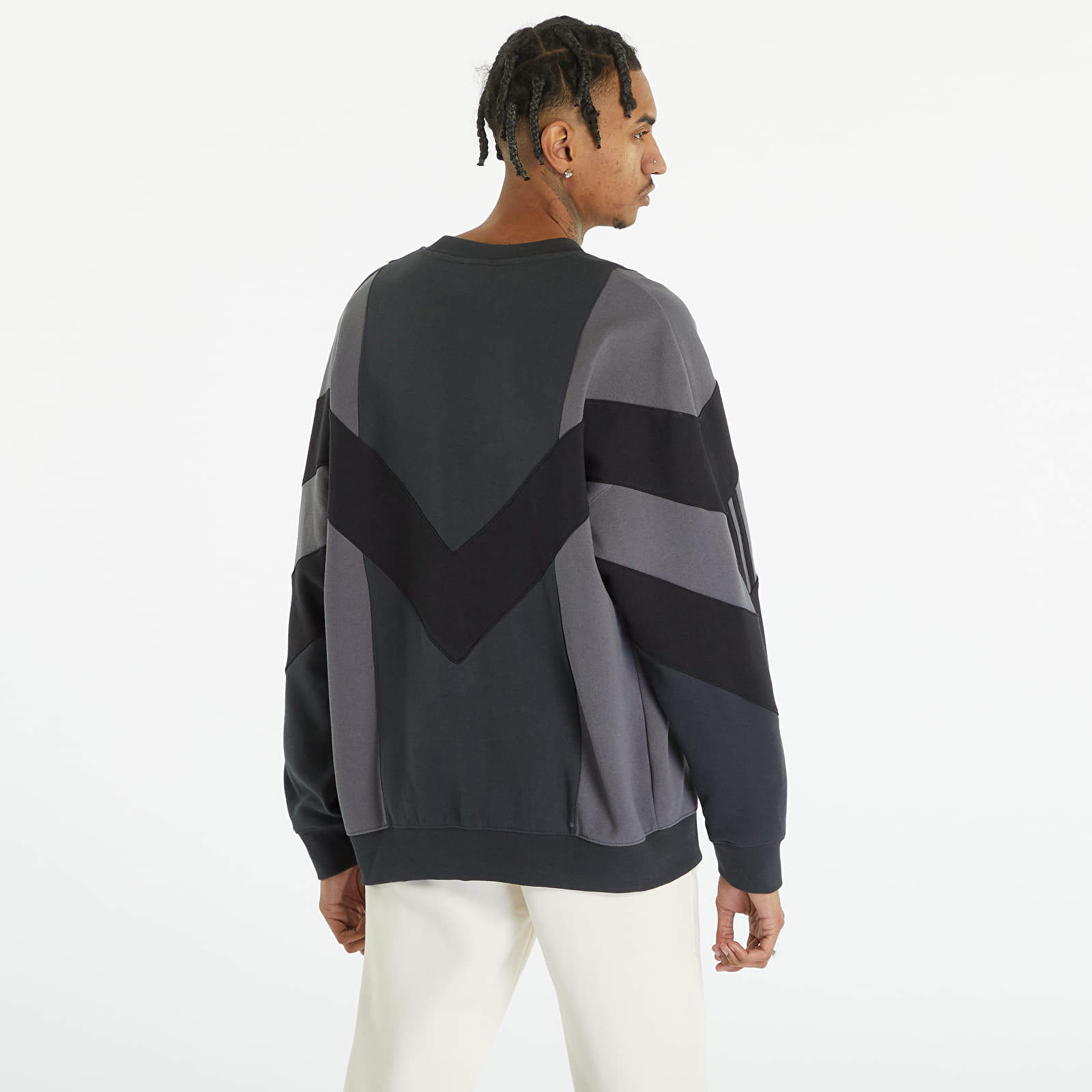 Adidas originals street run crew sweatshirt cheap