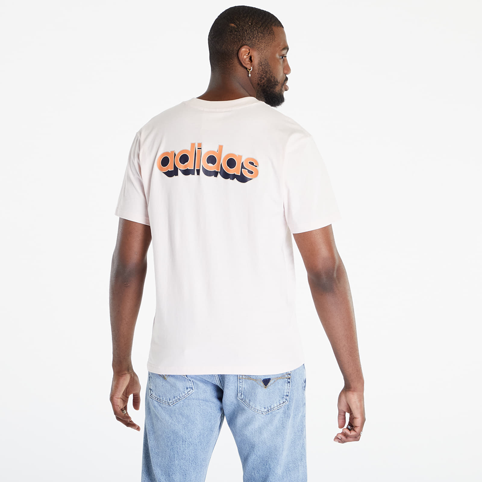 T Shirts adidas Originals 3D Power Trefoil Tee Wonder Quartz Queens
