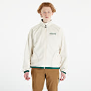 Jacken adidas Originals Adventure Fleece Reversible Polar Half Zip Jacket Wonder White Dark Green Queens