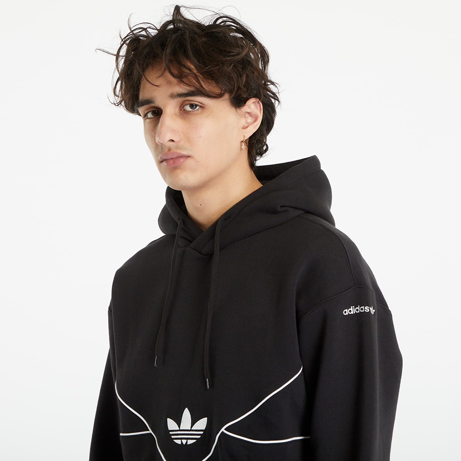 Sweatshirts adidas Originals Adicolor Seasonal Archive Hoodie Black Queens