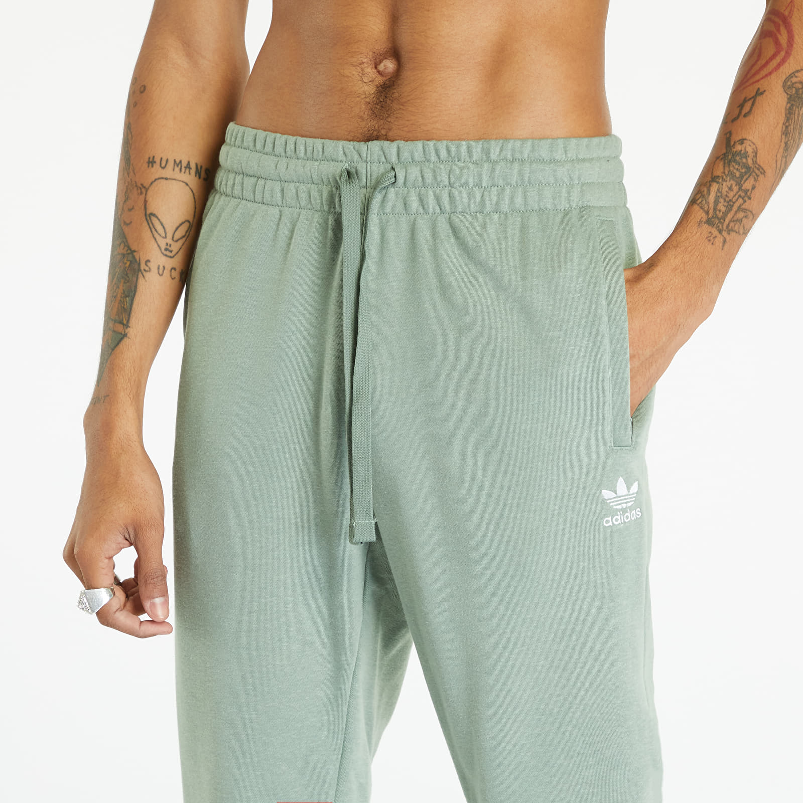 Sweatpants adidas Originals Essentials Made With Hemp Pants SilgrnSilver Green Queens