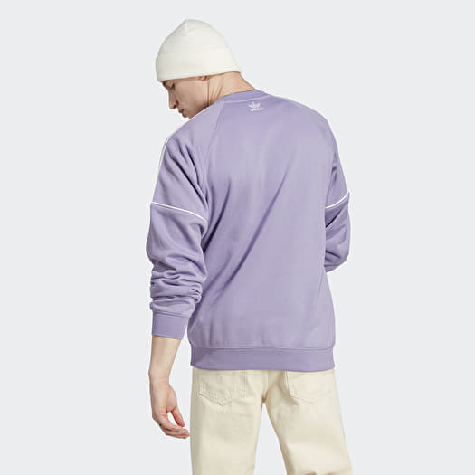 Hoodies and sweatshirts adidas Originals Ess Crew Magic Lilac | Queens