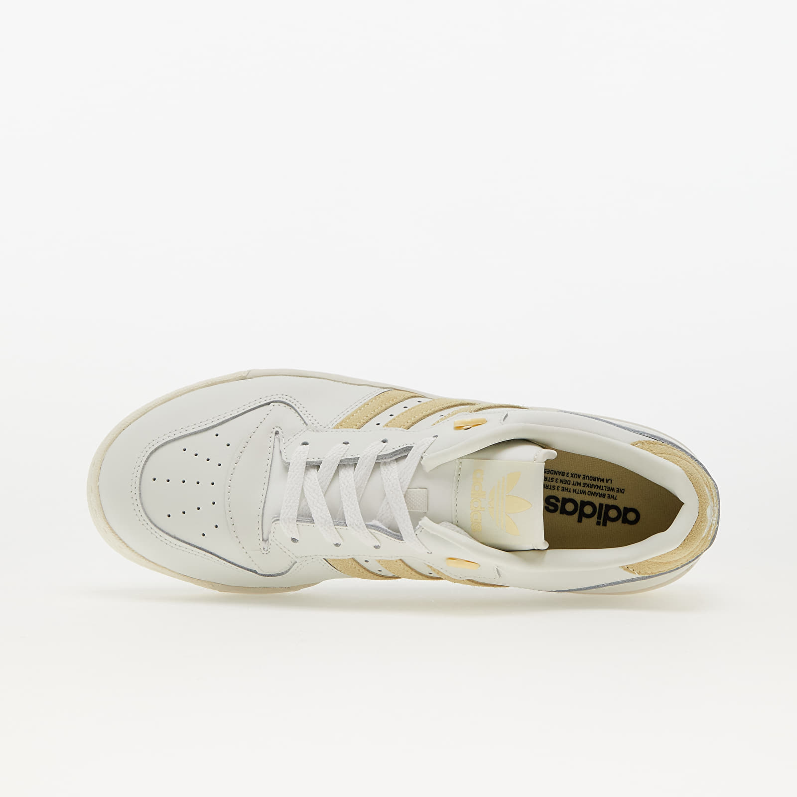 Încălțăminte și sneakerși pentru bărbați adidas Originals Rivalry Low White Tint/ Easy Yellow/ Off White