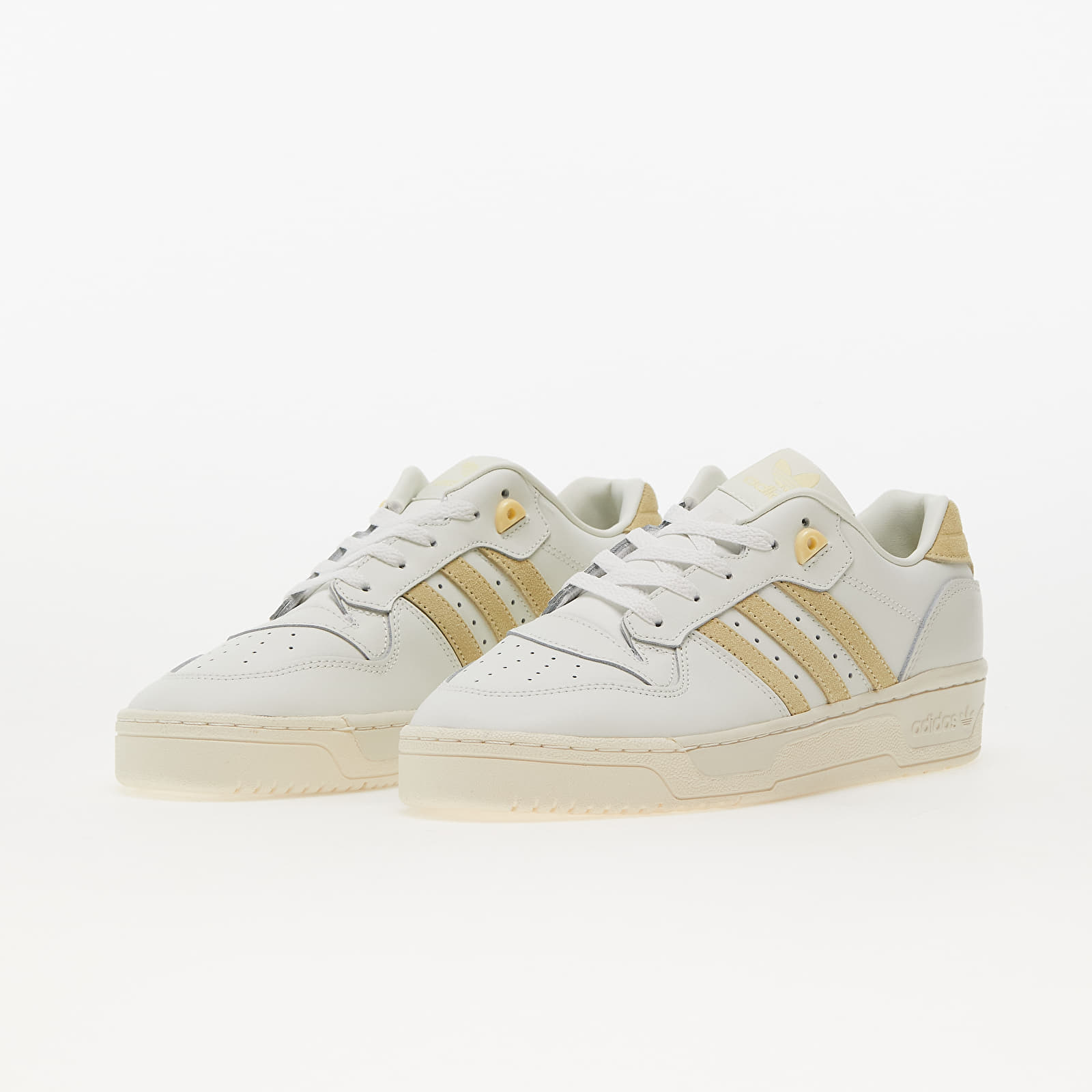 Încălțăminte și sneakerși pentru bărbați adidas Originals Rivalry Low White Tint/ Easy Yellow/ Off White