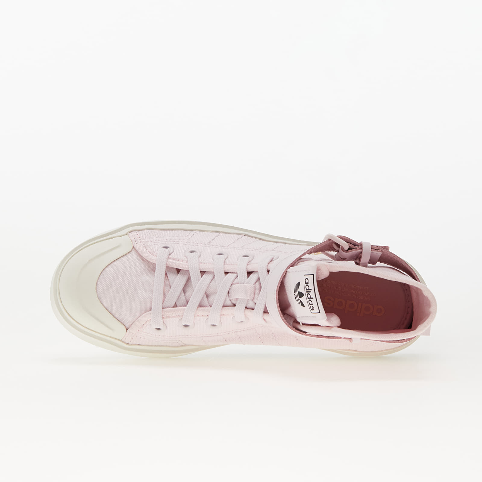 Sneakers og sko til kvinder adidas Originals Nizza Bonega Mid W Almond Pink/ Almond Pink/ Off White