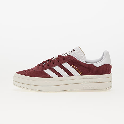 Adidas originals red suede gazelle trainers store