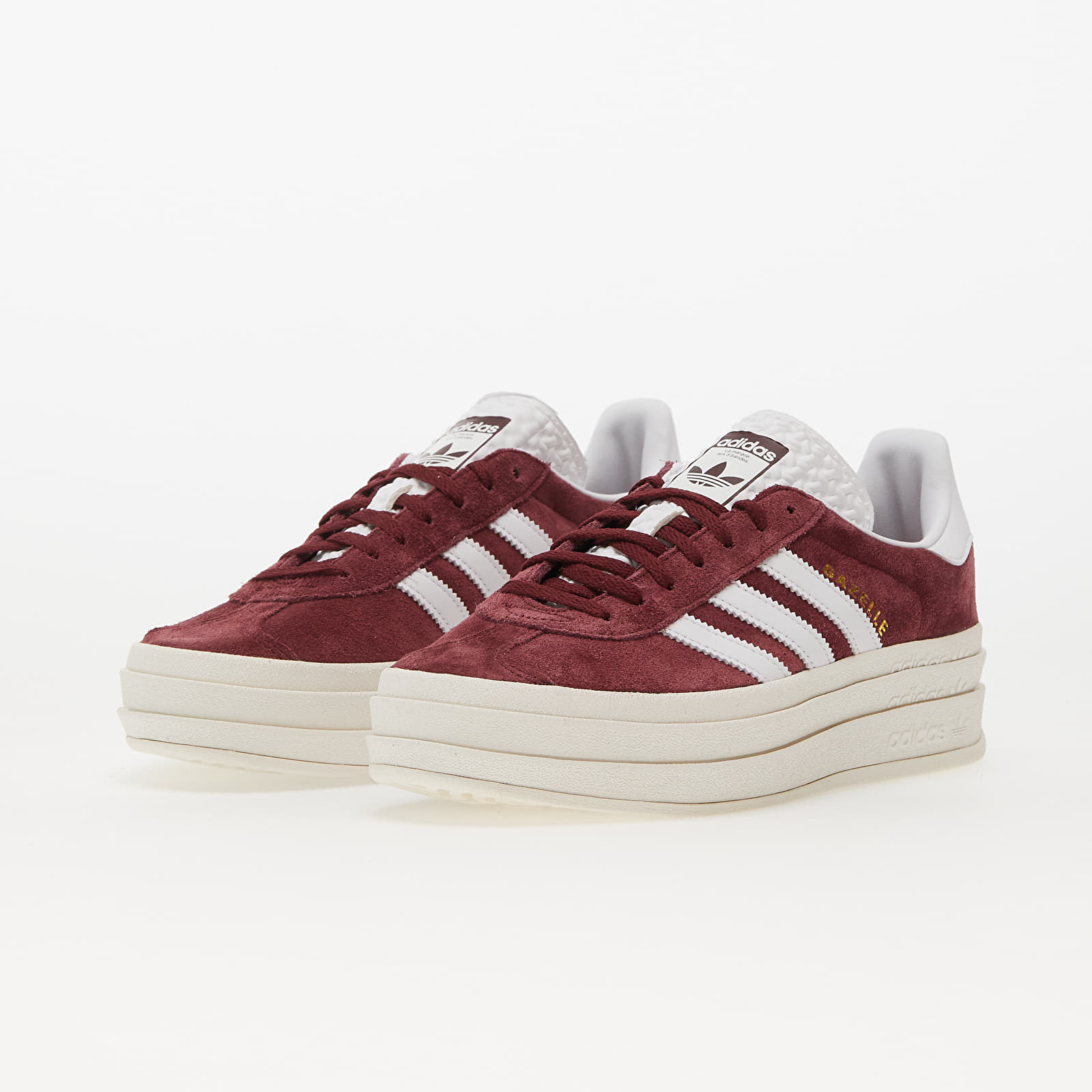 ★[ADIDAS]★WS Adidas Gazelle Bold Shadow Red Cloud White★ Wmns Gazelle Bold 'Shadow Red White' - Adidas - HQ6892