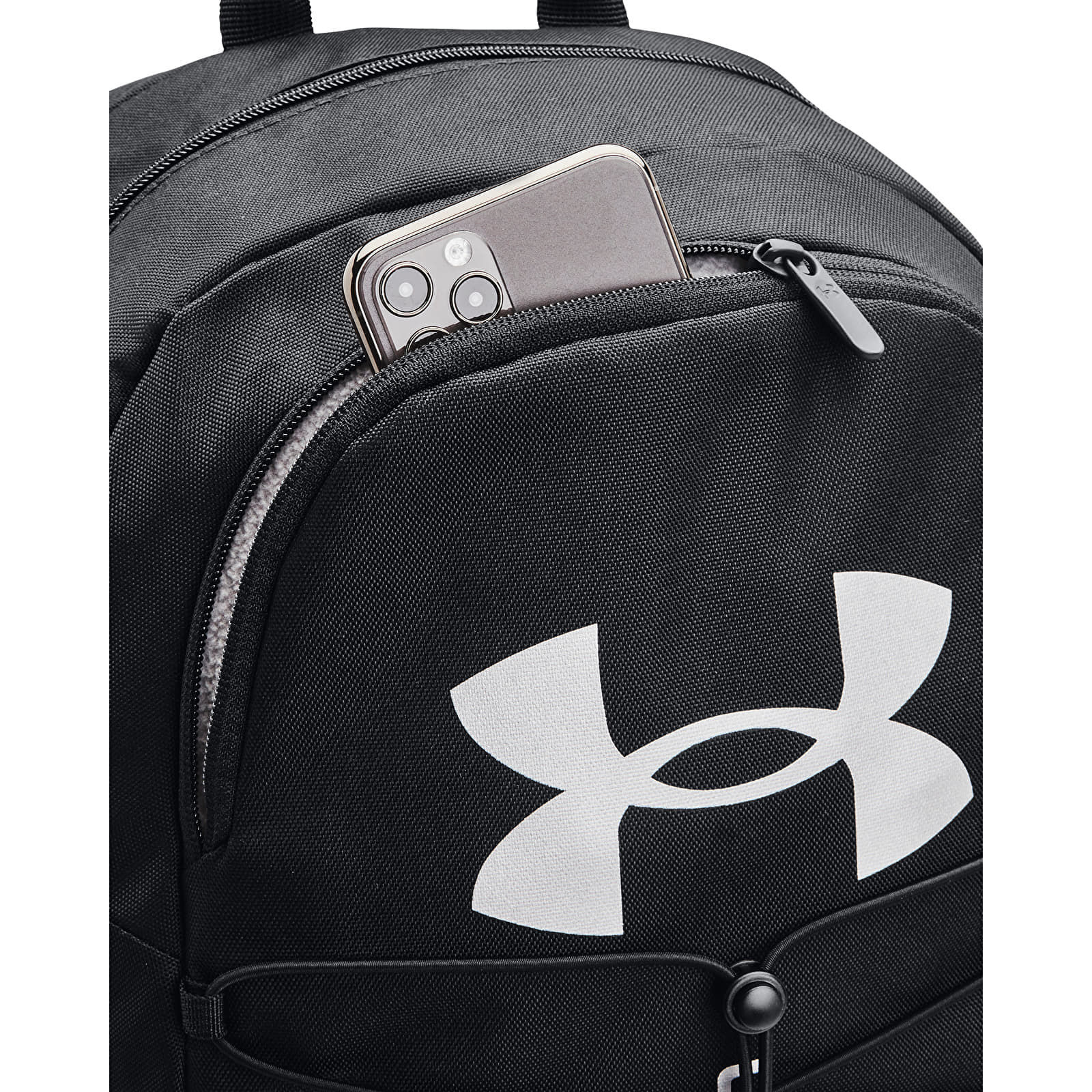 Мъжки раници Under Armour Hustle Sport Backpack Black/ Black/ Silver