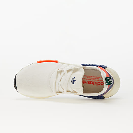 Nmd_r1 shoes core black  cloud white  lush blue top