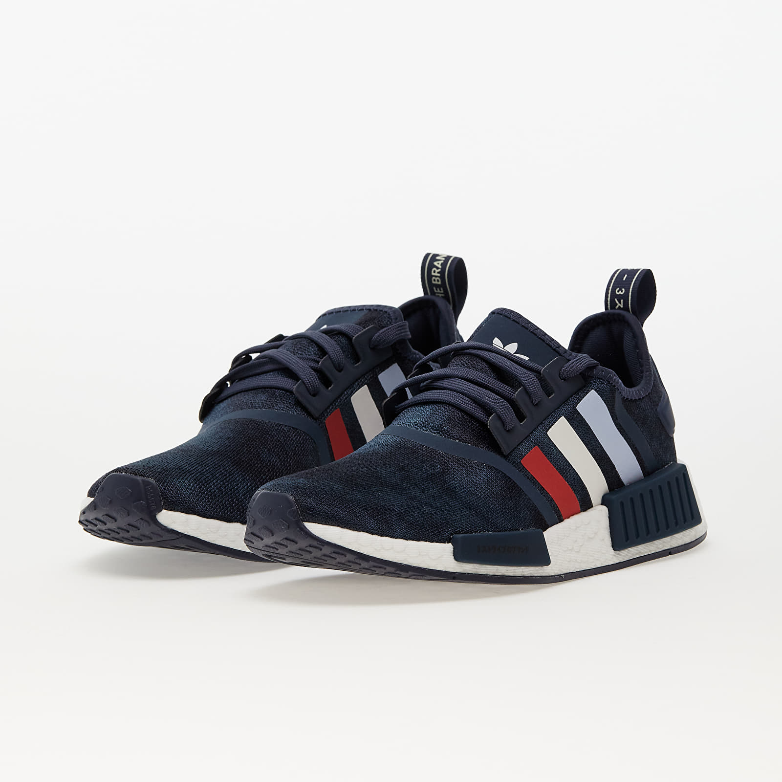Turnschuhe und Schuhe fur Manner adidas Originals NMD R1 Shadow Navy White Tint Glow Red Queens