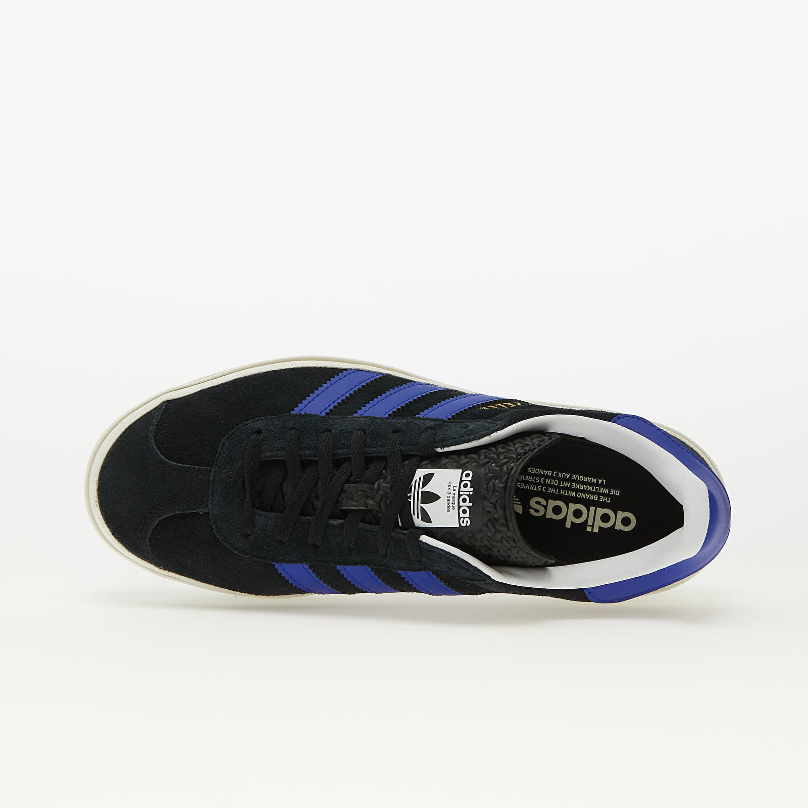 Damesschoenen adidas Originals Gazelle Bold W Core Black/ LUCBLU/ Gold Metallic