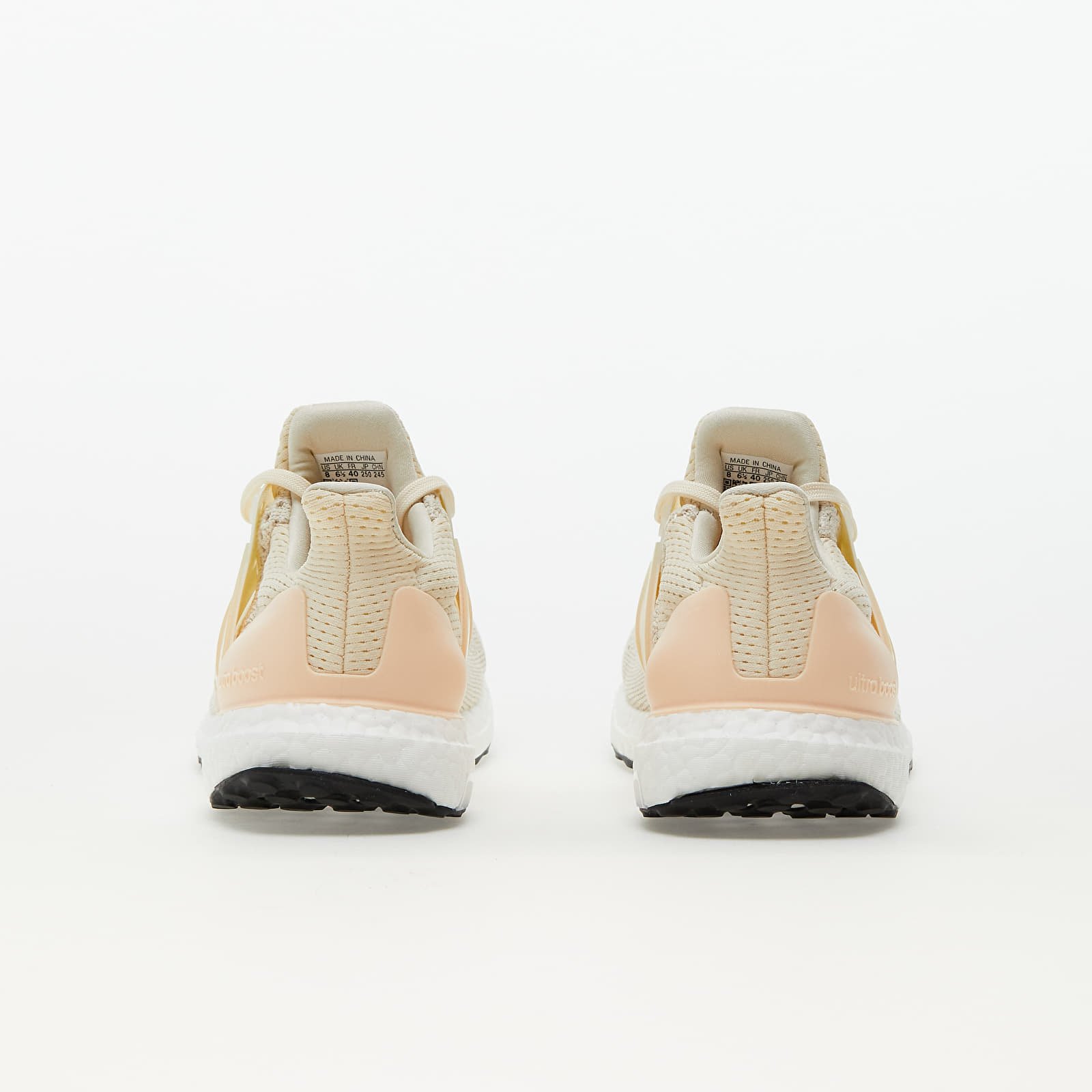 Încălțăminte și sneakerși pentru femei adidas Performance UltraBOOST 1.0 W Ecru Tint/ Ecru Tint/ Semi Coral Fusion