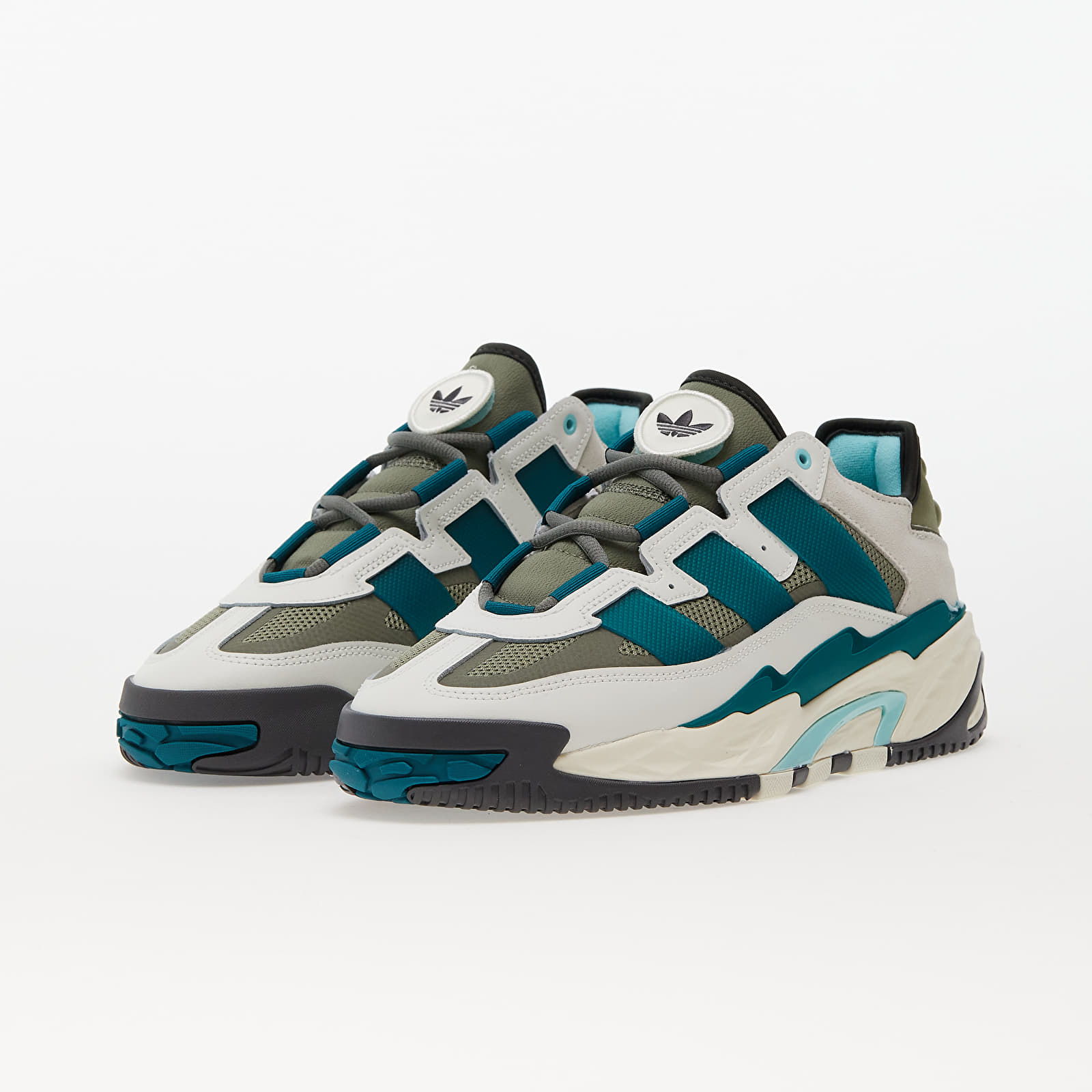 Men's sneakers and shoes adidas Originals Niteball White Tint/ LEGTEA/ LEGGRN
