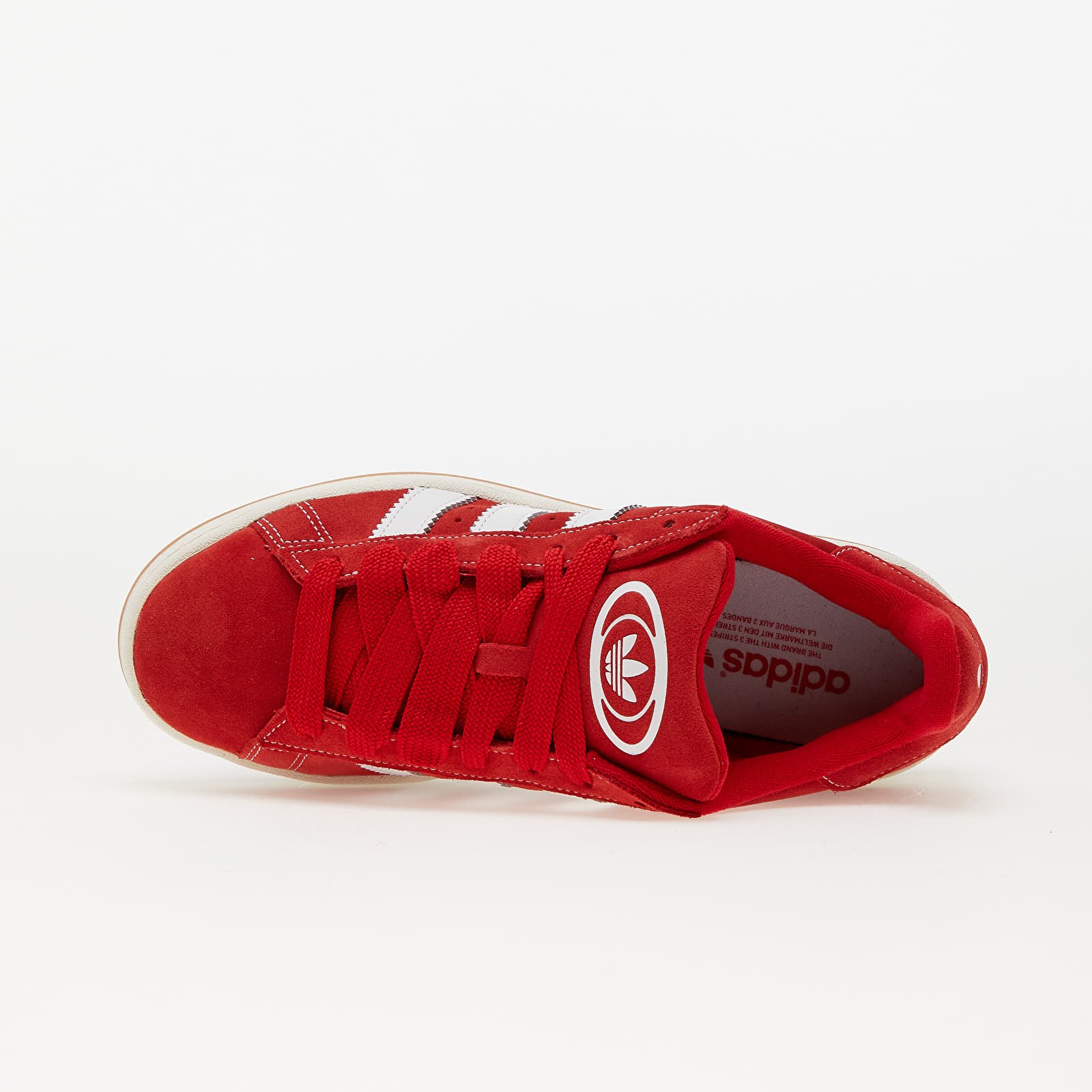 Meeste tossud ja kingad adidas Campus 00s Better Scarlet/ Ftw White/ Off White