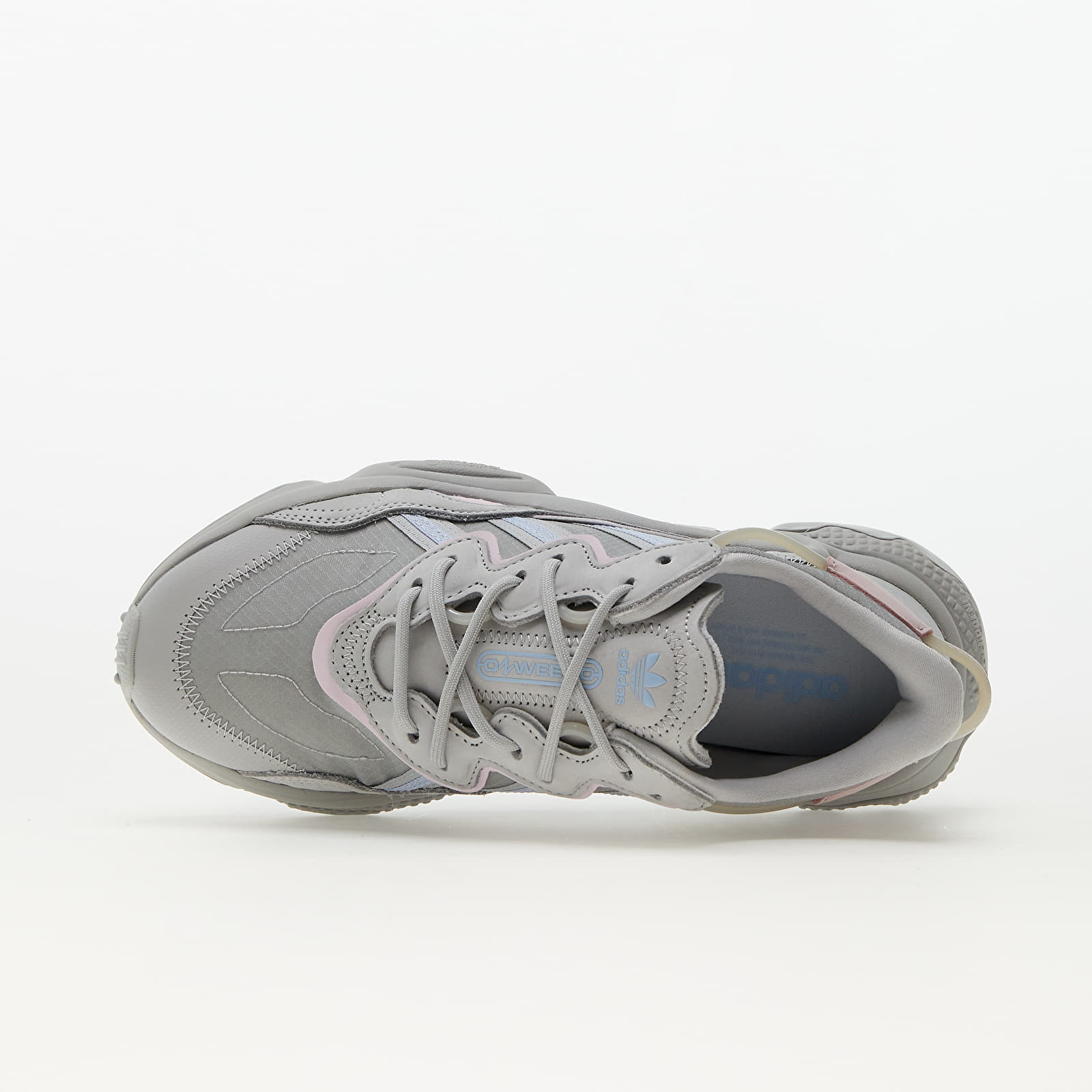 Adidași și pantofi pentru femei adidas Originals Ozweego W Grey Two/ Blue Dawn/ Clear Pink