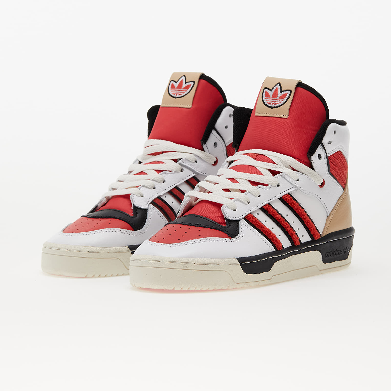 Adidas rivalry hi white best sale
