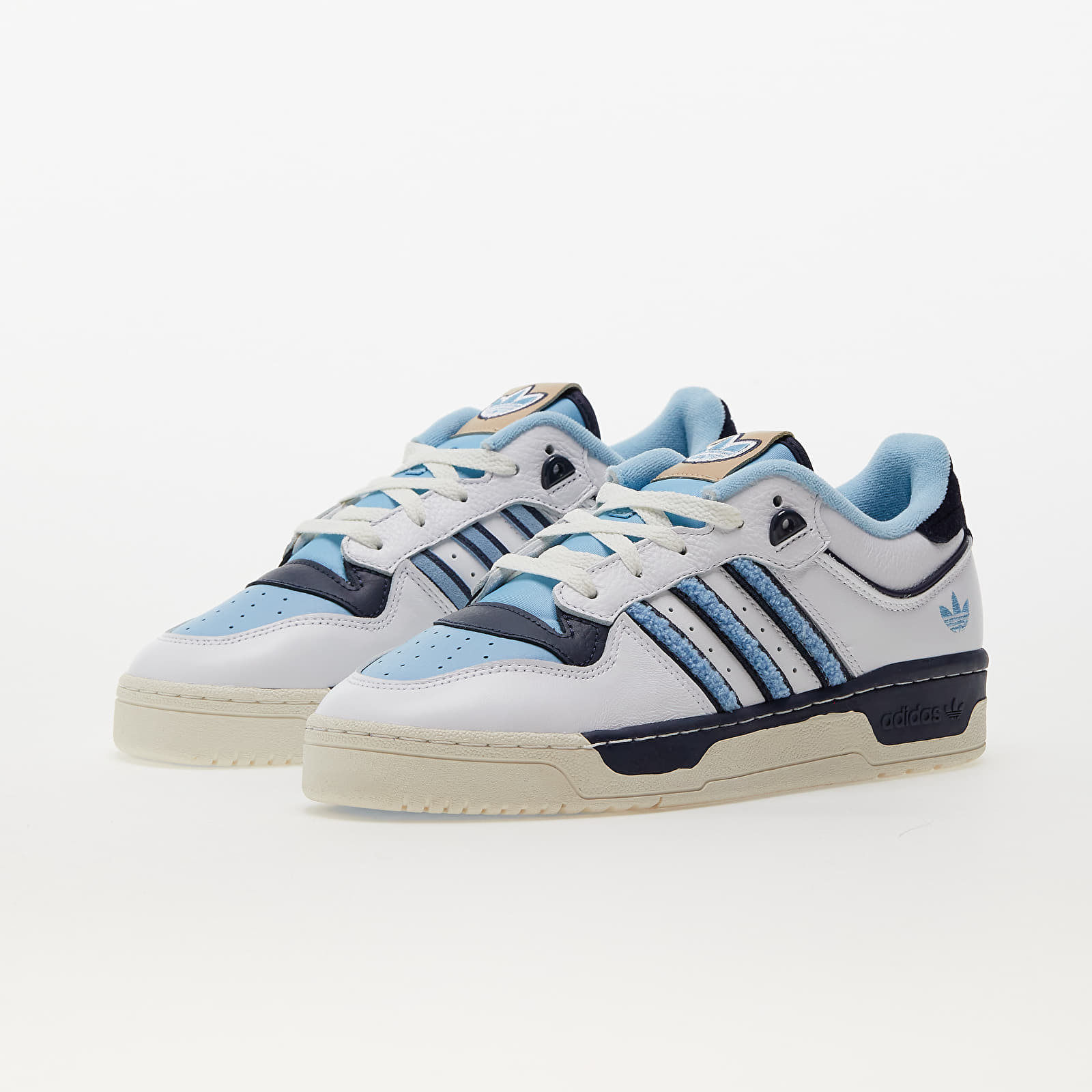 Turnschuhe und Schuhe fur Manner adidas Originals Rivalry Low 86 Ftw White Clear Blue Shadow Navy Queens