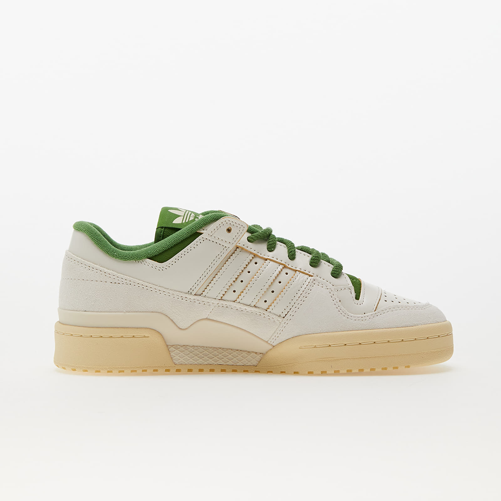 Men's sneakers and shoes adidas Originals Forum 84 Low Cl Off White/ Core White/ Easy Yellow