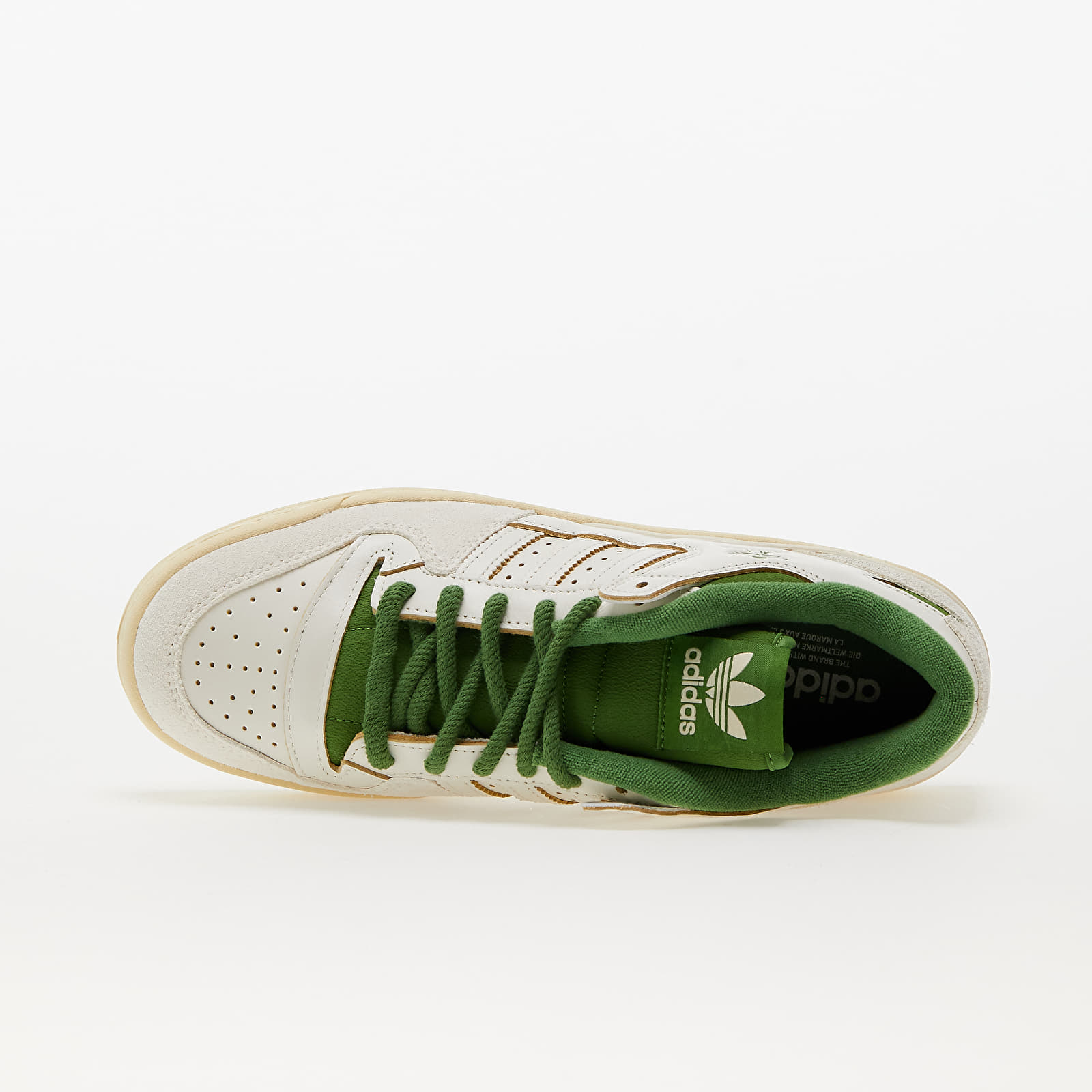 Men's sneakers and shoes adidas Originals Forum 84 Low Cl Off White/ Core White/ Easy Yellow