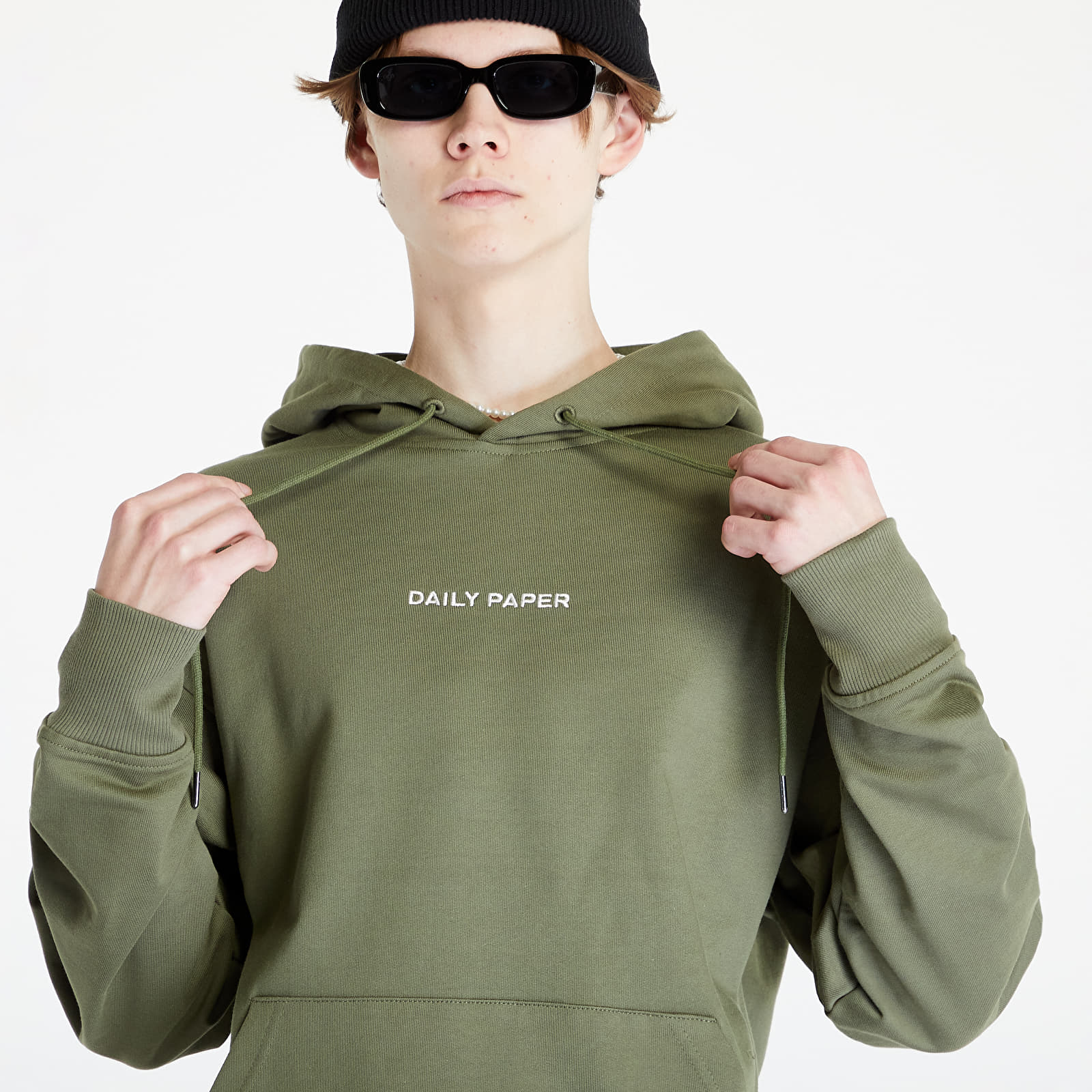 Green daily paper hoodie new arrivals