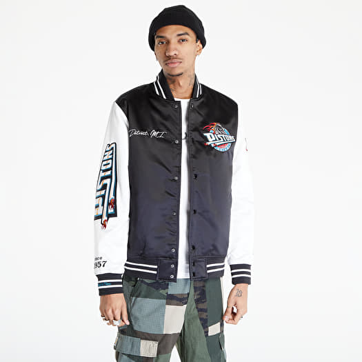Mitchell and ness detroit pistons jacket clearance