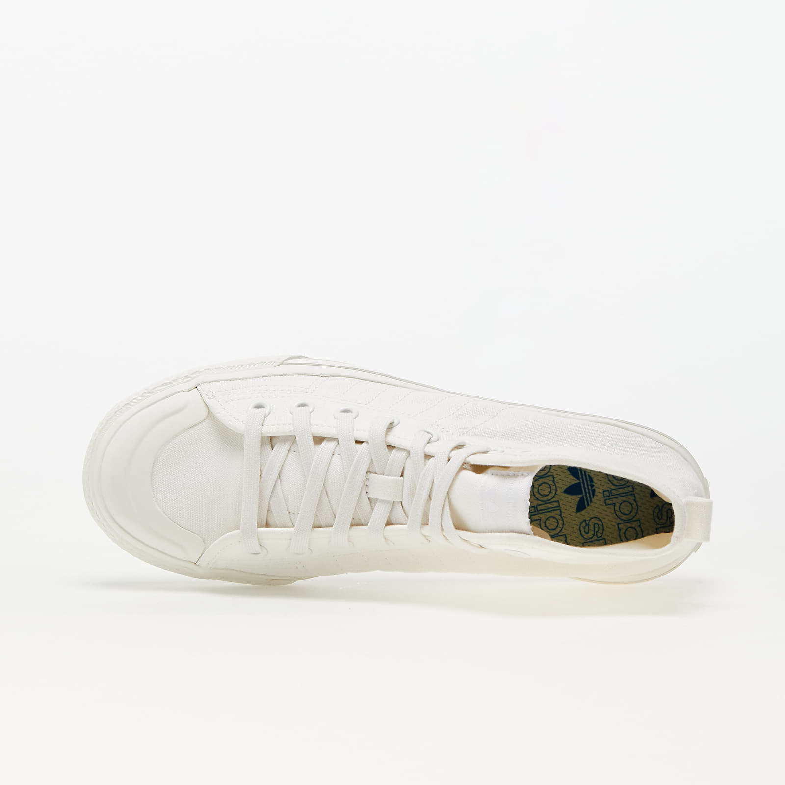 Men's sneakers and shoes adidas Originals Nizza Hi Rf Cloud White/ Cloud White/ Off White