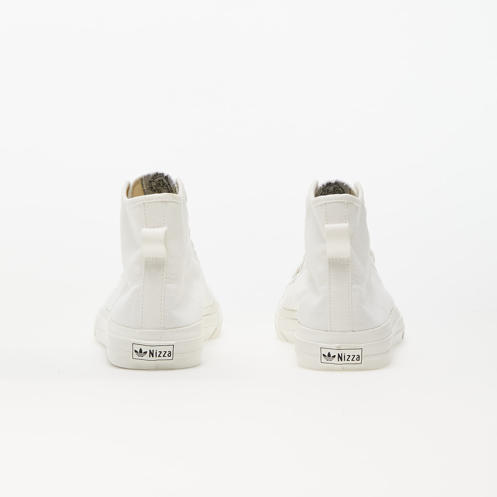 Men's sneakers and shoes adidas Originals Nizza Hi Rf Cloud White/ Cloud White/ Off White