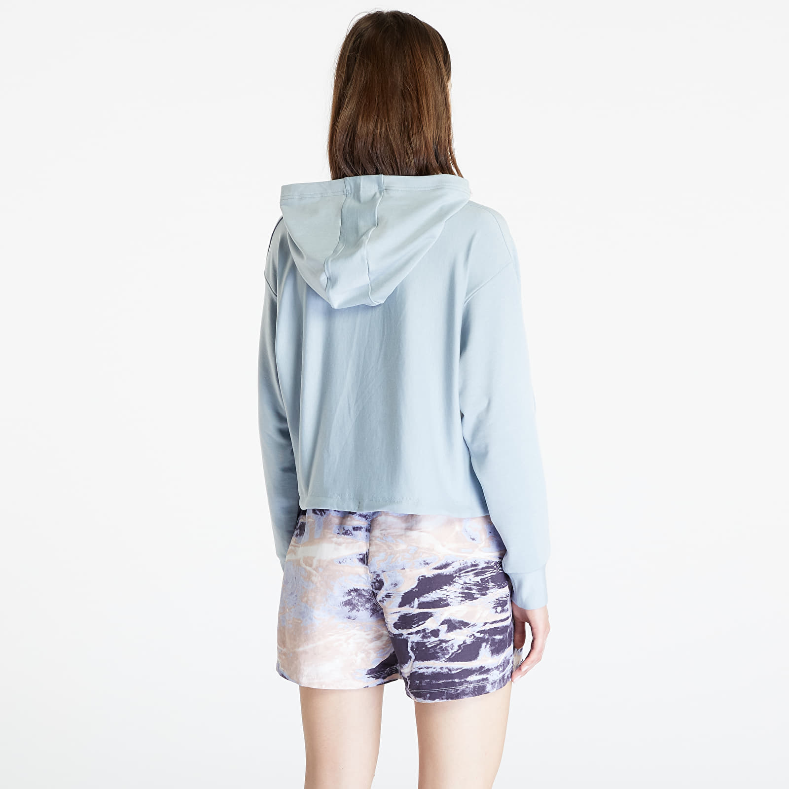 Sudaderas Under Armour Rival Terry Oversized Hoodie Harbor Blue/ White