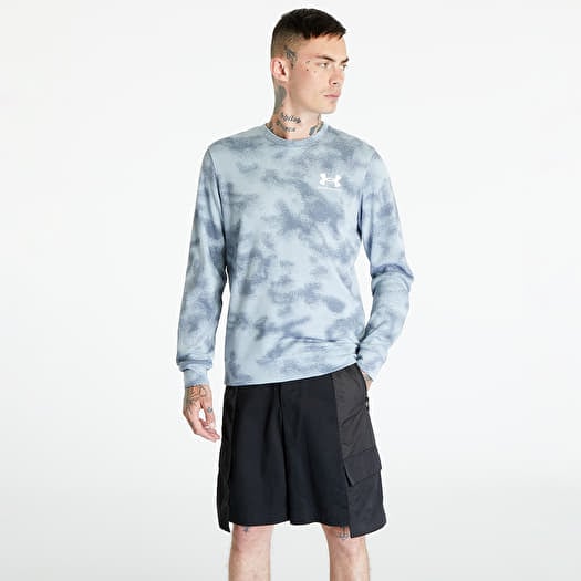 Sweatshirt Under Armour Rival Terry Nov Crew Blue