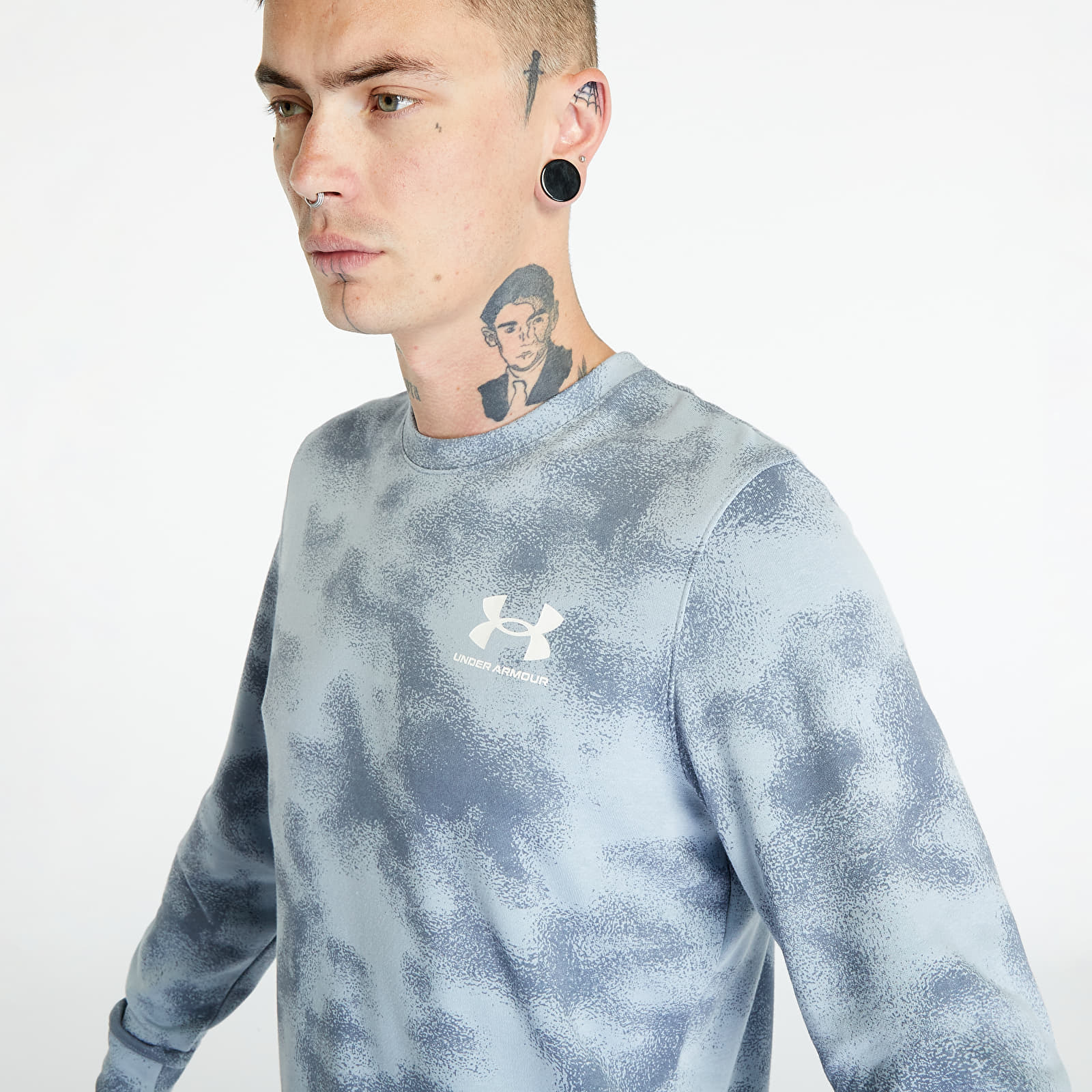 Sudaderas Under Armour Rival Terry Nov Crew Blue