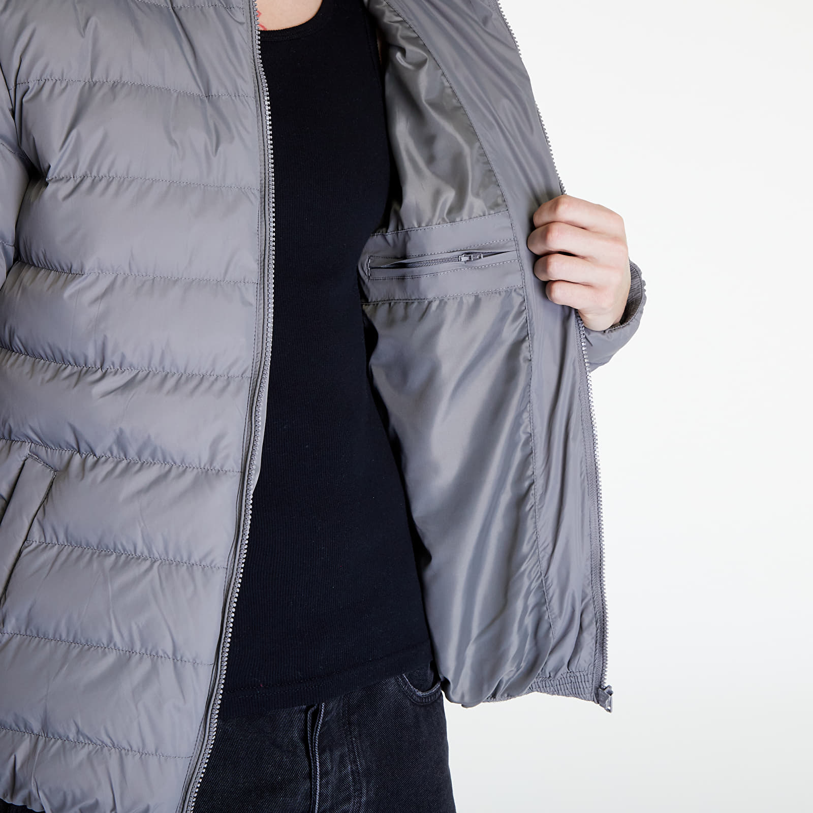 Jackets Urban Classics Basic Bubble Jacket Grey