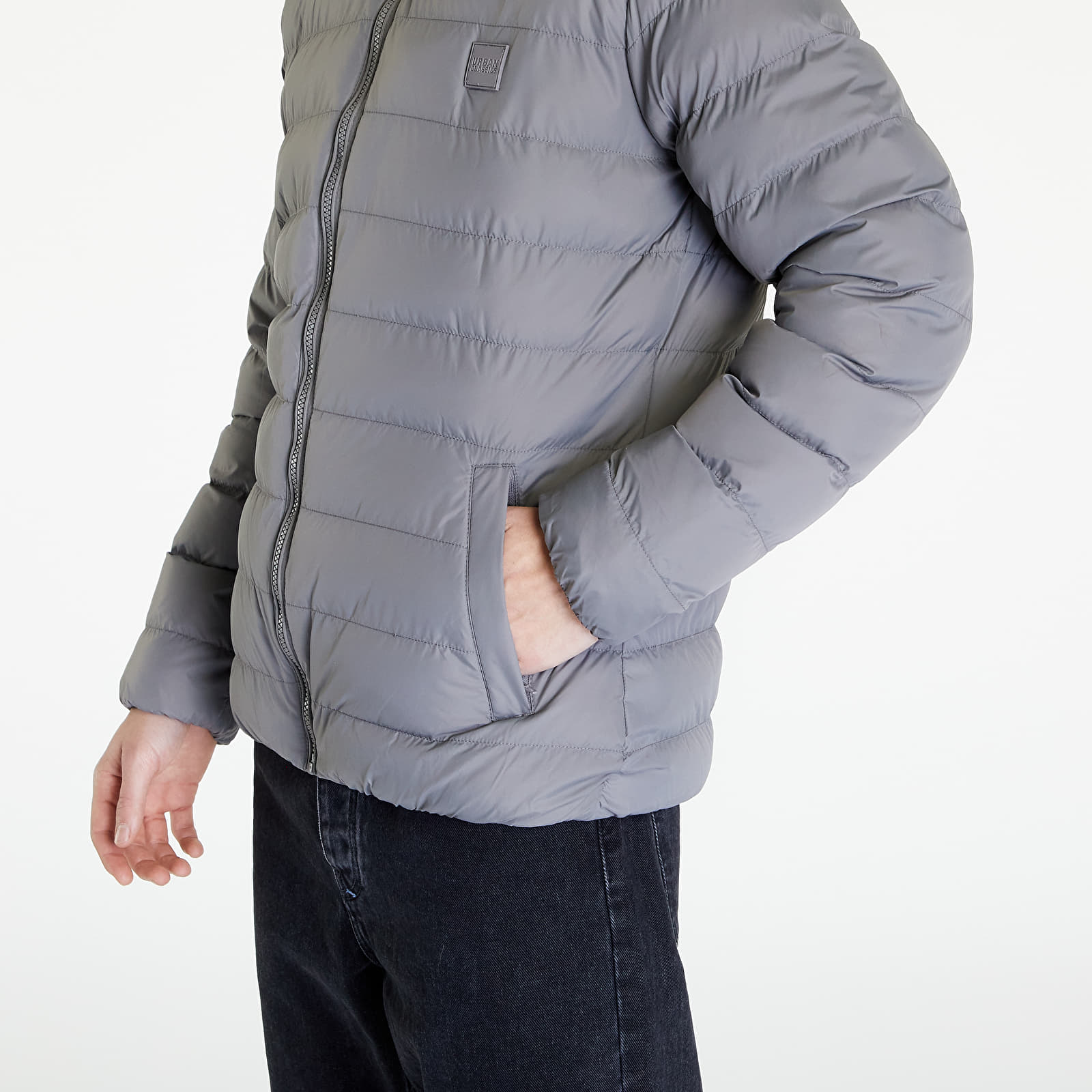 Jackets Urban Classics Basic Bubble Jacket Grey