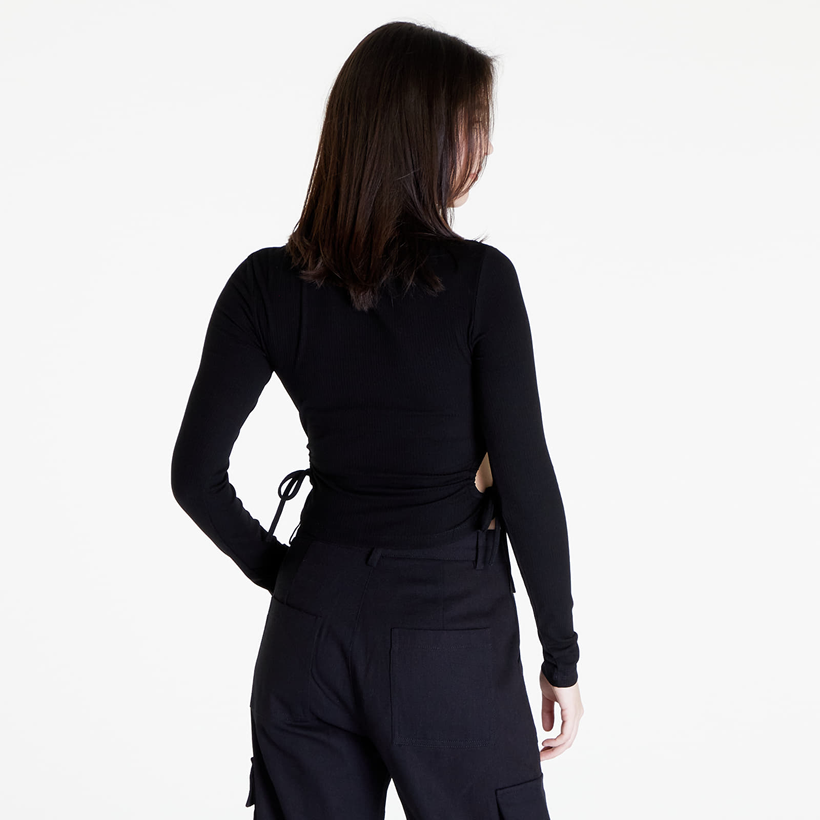 Topy Sixth June Basic Crop Top Black